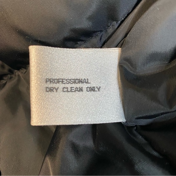 J. Percy For Marvin Richards Vintage  Women’s DOWN coat Fur trim Size L - Picture 10 of 14